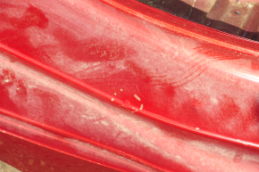 Quarter wing rear right Hyundai Sonata 15-19 red on the body, dents