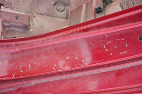 Quarter wing rear right Hyundai Sonata 15-19 red on the body, dents