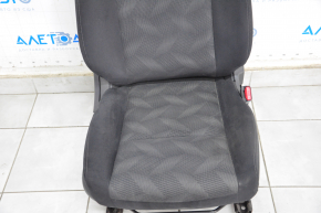 Passenger seat Nissan Rogue 14-15 without airbag, mechanical, cloth black