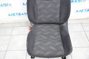 Driver's seat Nissan Rogue 14-16 without airbag, electric, cloth black