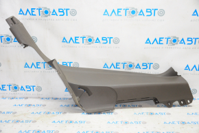 Door sill trim inner rear right Audi Q5 8R 09-17 dark beige, scratches