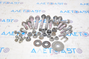 Rear left suspension hardware Toyota Highlander 14-19 incomplete