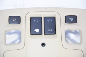 Front light Chevrolet Malibu 13-15 beige, under the sunroof, worn button