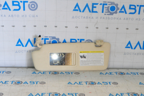 Left visor Audi Q5 8R 09-17 beige