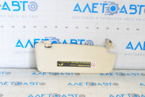 Left visor Audi Q5 8R 09-17 beige