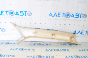 Front pillar trim left Audi Q5 8R 09-17 beige, for dry cleaning