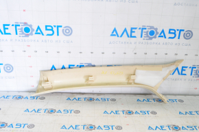 Front pillar trim right Audi Q5 8R 09-12 beige, for dry cleaning