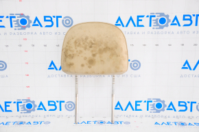 Headrest driver Chevrolet Malibu 13-15 leather, beige, dry-cleanable
