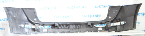 Bare rear bumper Audi Q5 8R 09-17 2 pipes, without parking brake, blue, cracks, bumps, worn, broken fasteners
