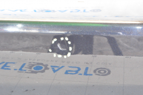 Bare rear bumper Audi Q5 8R 09-17 2 pipes, without parking brake, blue, cracks, bumps, worn, broken fasteners