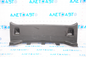 Chevrolet Malibu 13-15 trunk opening trim black, worn