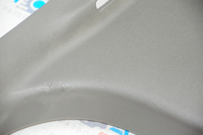 Center pillar trim lower left Audi Q5 8R 09-17 dark beige, scratches