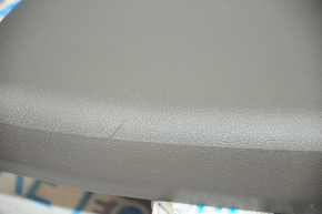Center pillar trim lower left Audi Q5 8R 09-17 dark beige, scratches