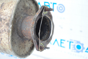 Rear muffler with barrel Chevrolet Malibu 13-15 2.5 for 1 pipe, rusty, studs sawed off