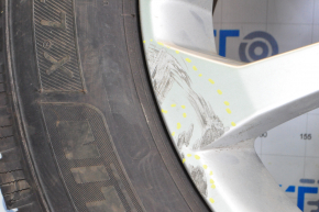 Wheel disk R18 Audi Q5 8R 09-17 type 2, curb