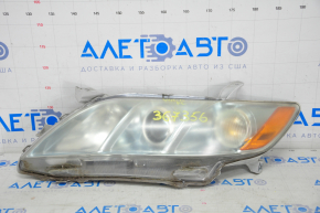 Headlight front left Toyota Camry v40 07-09 bare, hybrid, halogen, for polishing