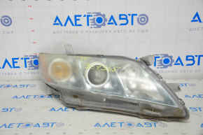 Headlight front right Toyota Camry v40 07-09 bare, hybrid, halogen, for polishing