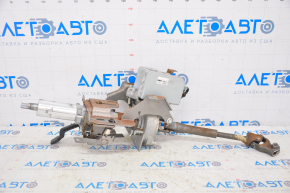 Steering column with electric power steering Nissan Rogue 14-20 with cardan shaft, wedge, water damage