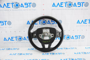 Naked steering wheel Ford Focus mk3 15-18 rest, under petals, leather black