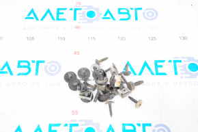 Chevrolet Malibu 13-15 Front Bumper Hardware Incomplete