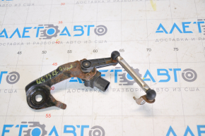 Rear body tilt sensor Audi Q5 8R 09-17 with tie rod, rusty bracket