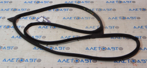 Rear left door seal Mazda 3 14-18 BM