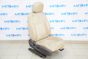 Chevrolet Malibu 13-15 passenger seat, electro-mechanical, combined leather, beige, dry-cleanable