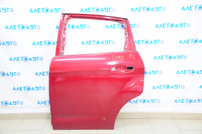 Door bare rear left Ford C-max MK2 13-18 red RR, painted, rusty, butt