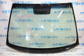Windshield Hyundai Sonata 15-19 chips, sand