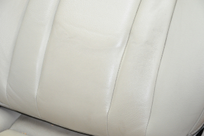 Driver's seat Audi Q5 8R 09-17 with airbag, electric, beige leather, scuffs