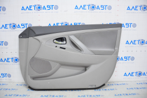 Door trim card front right Toyota Camry v40 gray, velour, plastic turned white