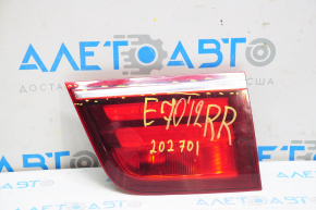 Light inside trunk lid right BMW X5 E70 11-13 rest cracks on glass