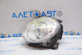 Headlight front left bare Fiat 500 12-19 broken fastener there is an element
