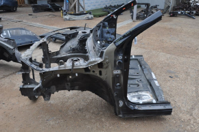 Quarter front left Toyota Highlander 14-19 black