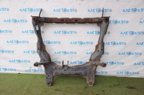 The front subframe of a Mazda CX-7 06-09 is rusty.