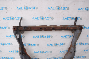 The front subframe of a Mazda CX-7 06-09 is rusty.