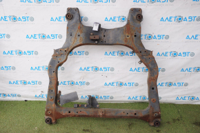 Front subframe Nissan Murano z50 03-07 rusty, 2 torn S/B, 2 cracked S/B