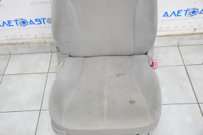 Passenger seat Toyota Camry v40 07-09 without airbag, cloth gray, mechanical, under chemical