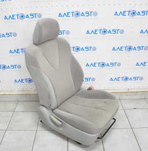 Passenger seat Toyota Camry v40 07-09 without airbag, cloth gray, mechanical, under chemical