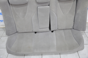 Rear row of seats 2nd row Toyota Camry v40 07-09 cloth, gray, dry-cleanable