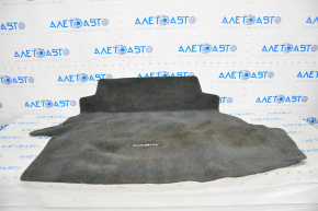 Trunk mat Toyota Camry v40 rag black, dry cleanable