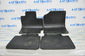 Set of floor mats for Toyota Camry v40, cloth, gray, for dry cleaning