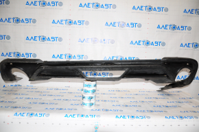 Ford Mustang mk6 18-23 rear bumper lip, torn, rubbed