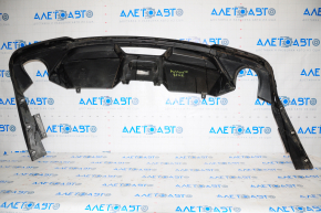 Ford Mustang mk6 18-23 rear bumper lip, torn, rubbed
