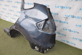 Quarter wing rear left Nissan Rogue 14-20 blue