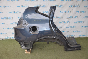 Quarter wing rear right Nissan Rogue 14-20 blue