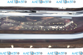 Central left body pillar Audi Q5 8R 09-17 on the body, dent