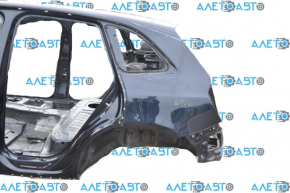 Quarter wing rear left Audi Q5 8R 09-17 blue W1/X5R, on the body, bumpers