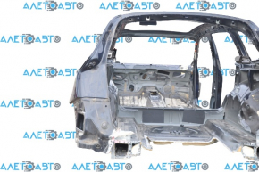Quarter wing rear left Audi Q5 8R 09-17 blue W1/X5R, on the body, bumpers