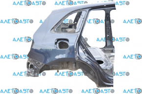Quarter wing rear right Audi Q5 8R 09-17 blue W1/X5R, on the body